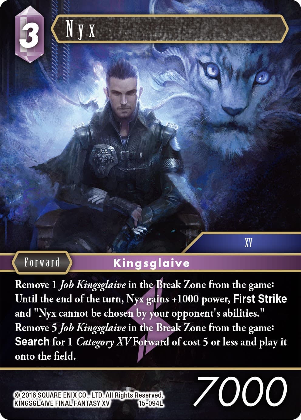 Nyx — Crystal Dominion card