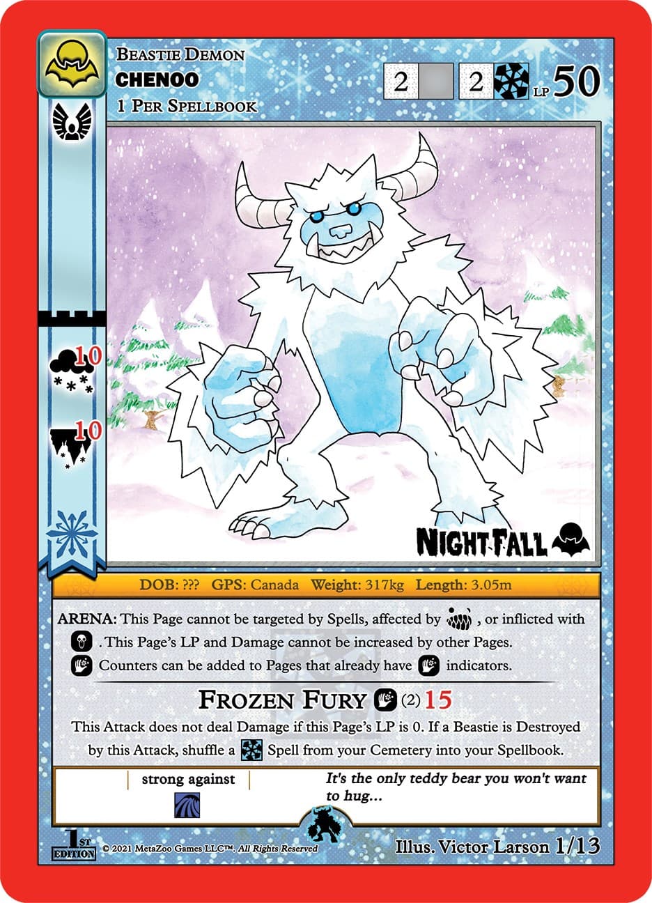 Chenoo — Nightfall: First Edition Release Event Deck card