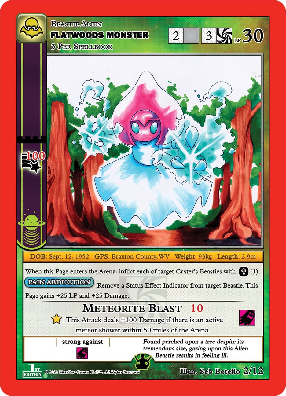 Flatwoods Monster — Nightfall: First Edition Tribal Theme Decks card