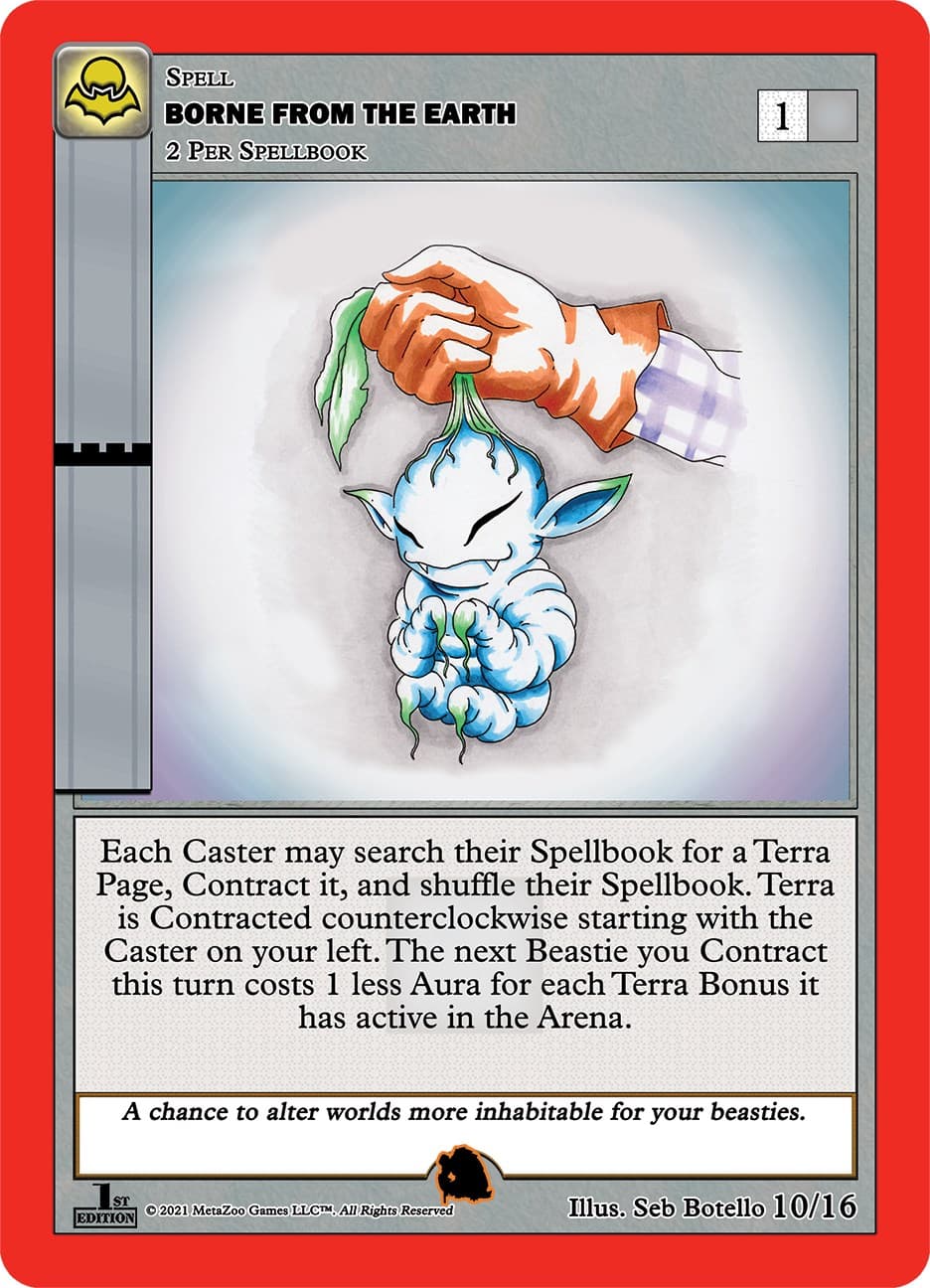 Borne From The Earth — Nightfall: First Edition Tribal Theme Decks card