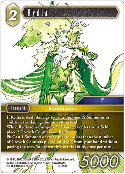Rydia — Crystal Dominion card