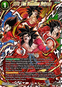 SS4: The Vermilion Saiyans — Saiyan Showdown card