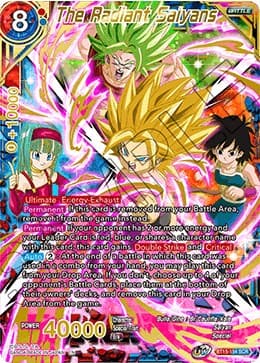 The Radiant Saiyans — Saiyan Showdown card