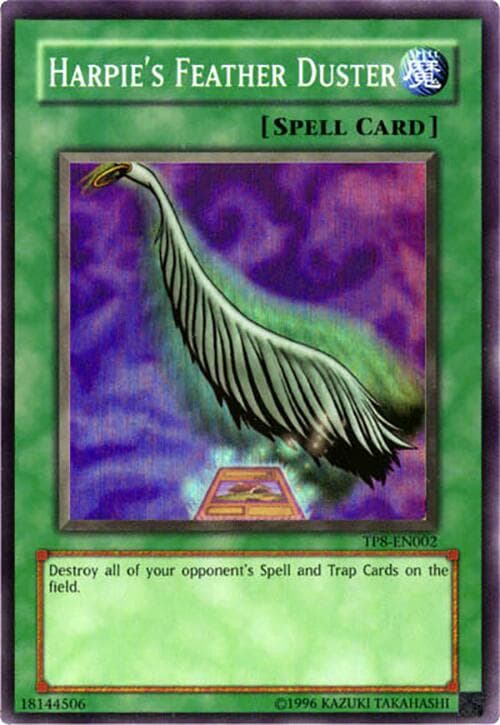 Harpie's Feather Duster — Tournament Pack 8 card