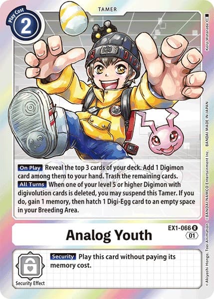 Analog Youth — Classic Collection card