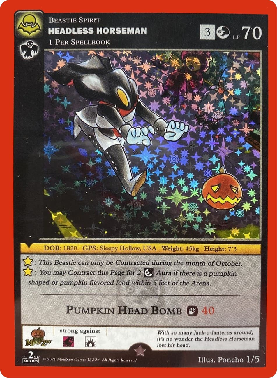 Headless Horseman (Second Edition) — Holiday Promos card
