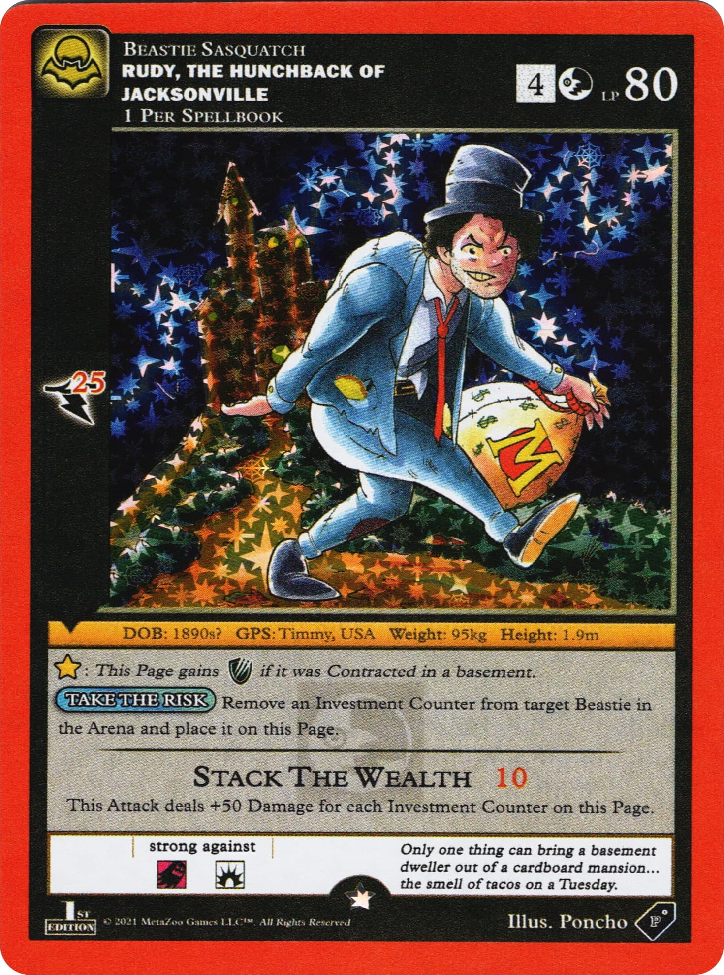 Rudy, the Hunchback of Jacksonville — Miscellaneous Promos card