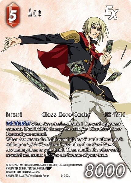 Ace EX (Full Art Reprint) — Crystal Dominion card