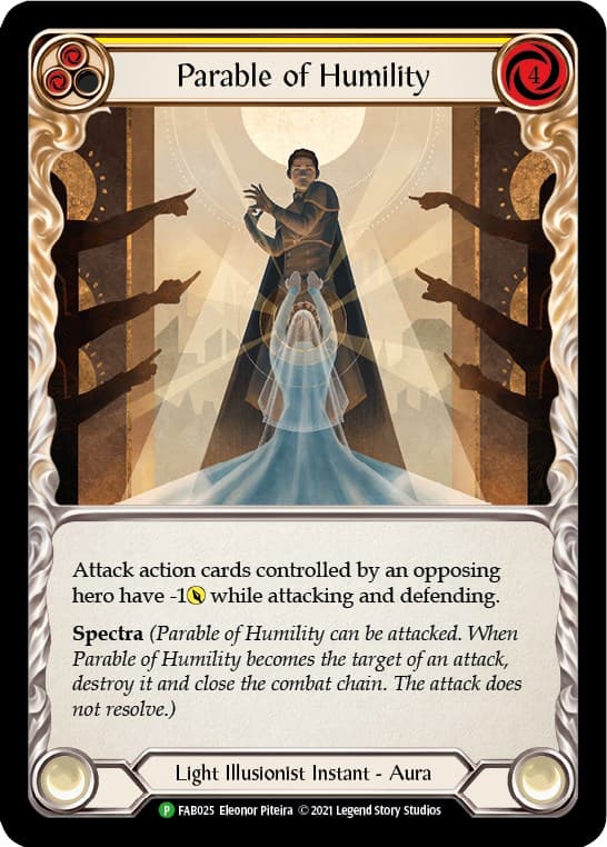 Parable of Humility - FAB025 — Flesh and Blood: Promo Cards card