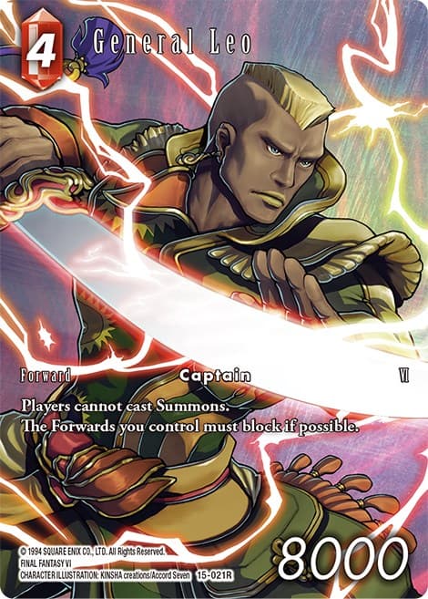 General Leo (Full Art) — Crystal Dominion card