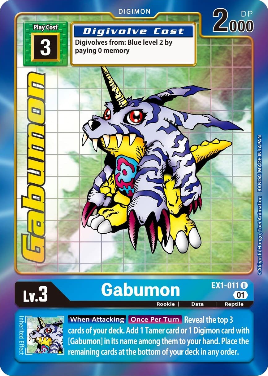 Gabumon (Alternate Art) — Classic Collection card