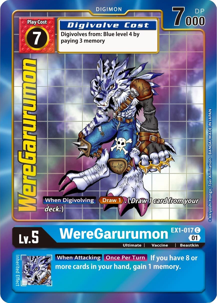 WereGarurumon (Alternate Art) — Classic Collection card