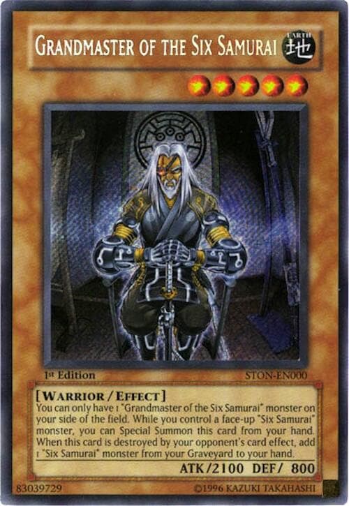 Grandmaster of the Six Samurai — Strike of Neos card
