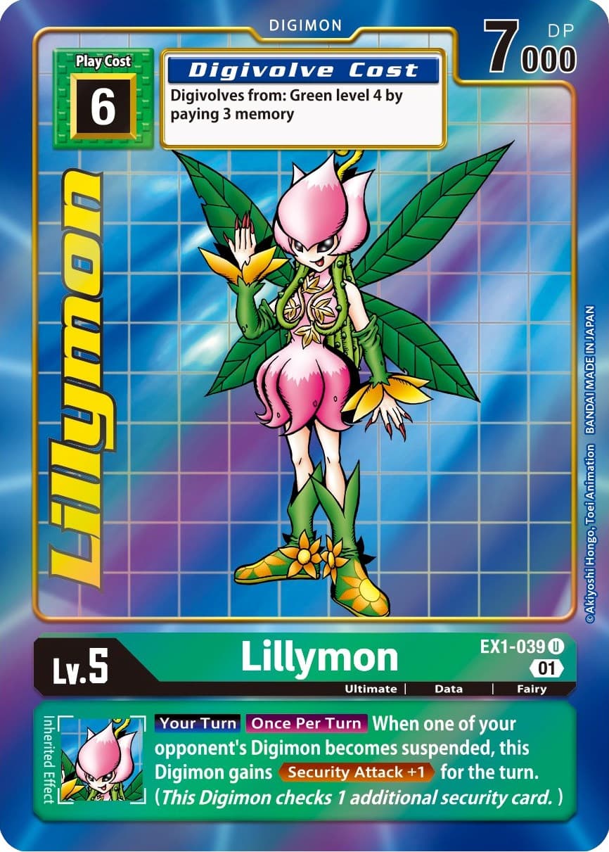 Lillymon (Alternate Art) — Classic Collection card
