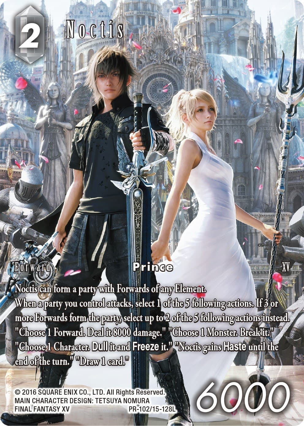 Noctis (Full Art) — FF: Promo Cards card