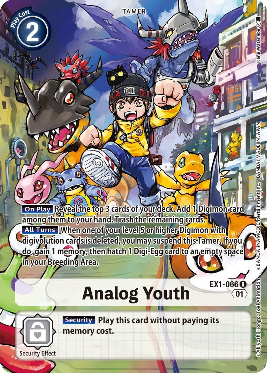 Analog Youth (Alternate Art) — Classic Collection card