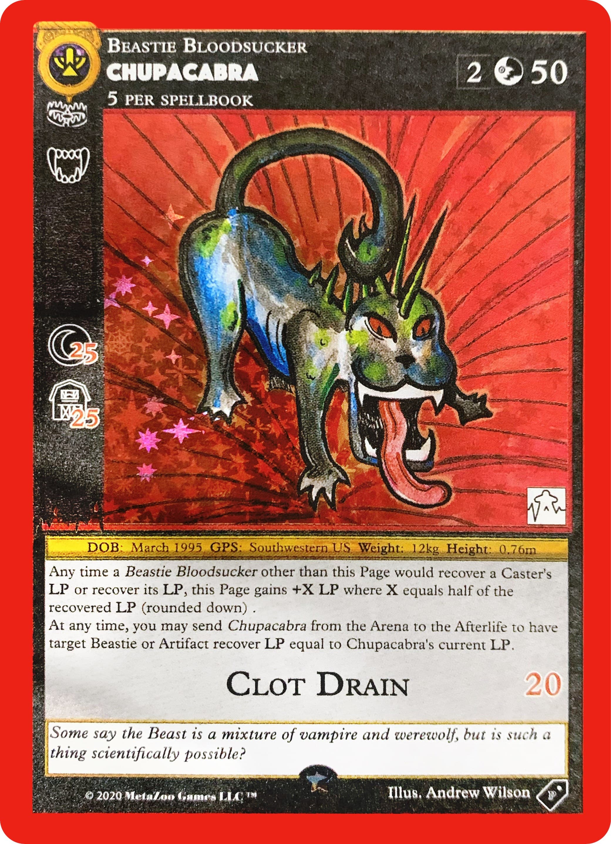 Chupacabra (PHD Exclusive) — Miscellaneous Promos card