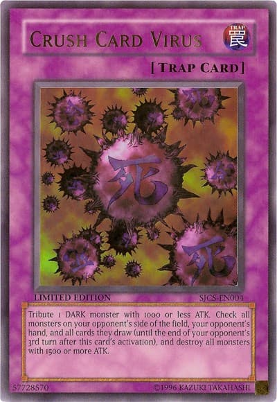 Crush Card Virus — Shonen Jump Championship Series Promos card