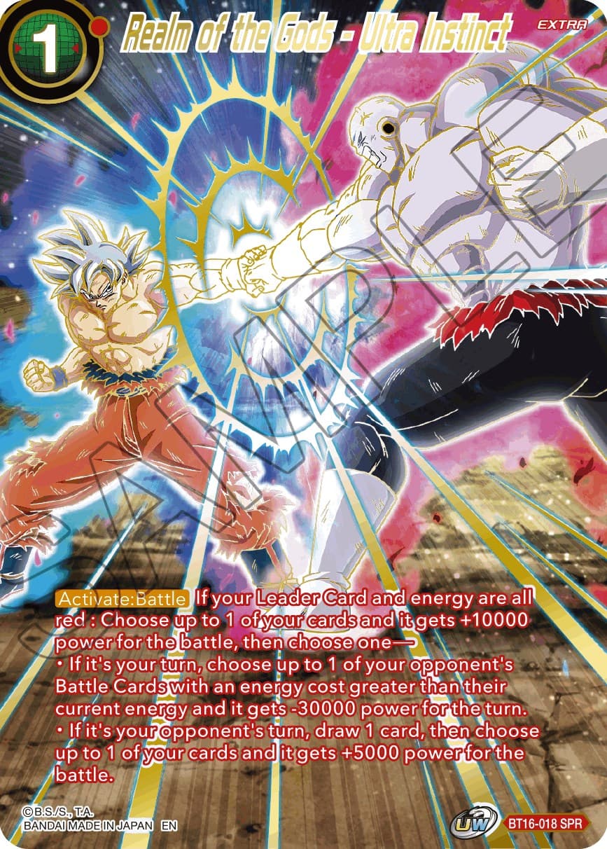 Realm of the Gods - Ultra Instinct (SPR) — Realm of the Gods card