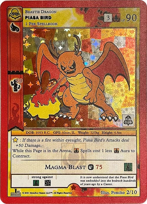 Piasa Bird (Pin Club Cryptid Nation Mystery Collection) — Miscellaneous Promos card