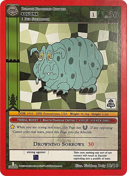 Squonk (Pin Club Cryptid Nation Mystery Collection) — Miscellaneous Promos card