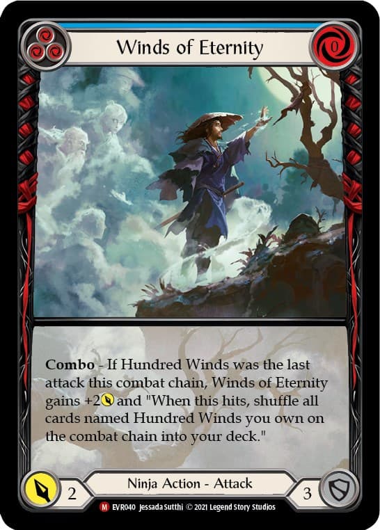 Winds of Eternity (Extended Art) — Everfest card