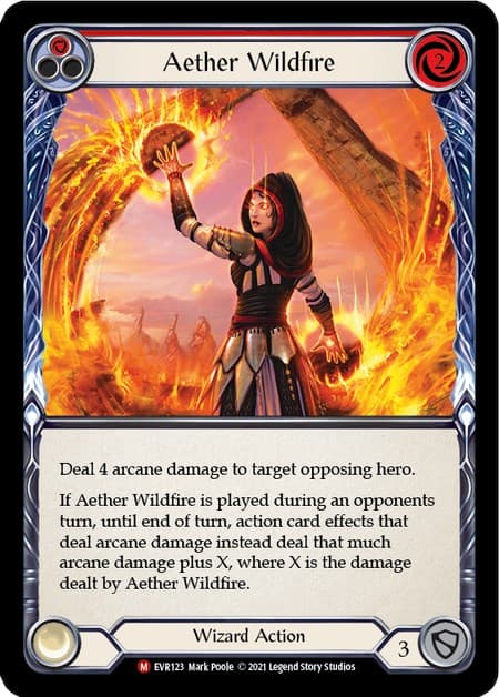 Aether Wildfire — Everfest card