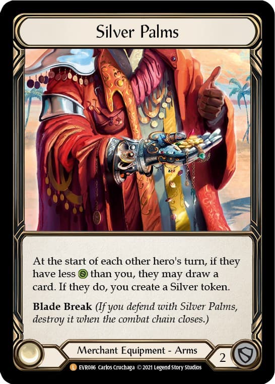 Silver Palms — Everfest card