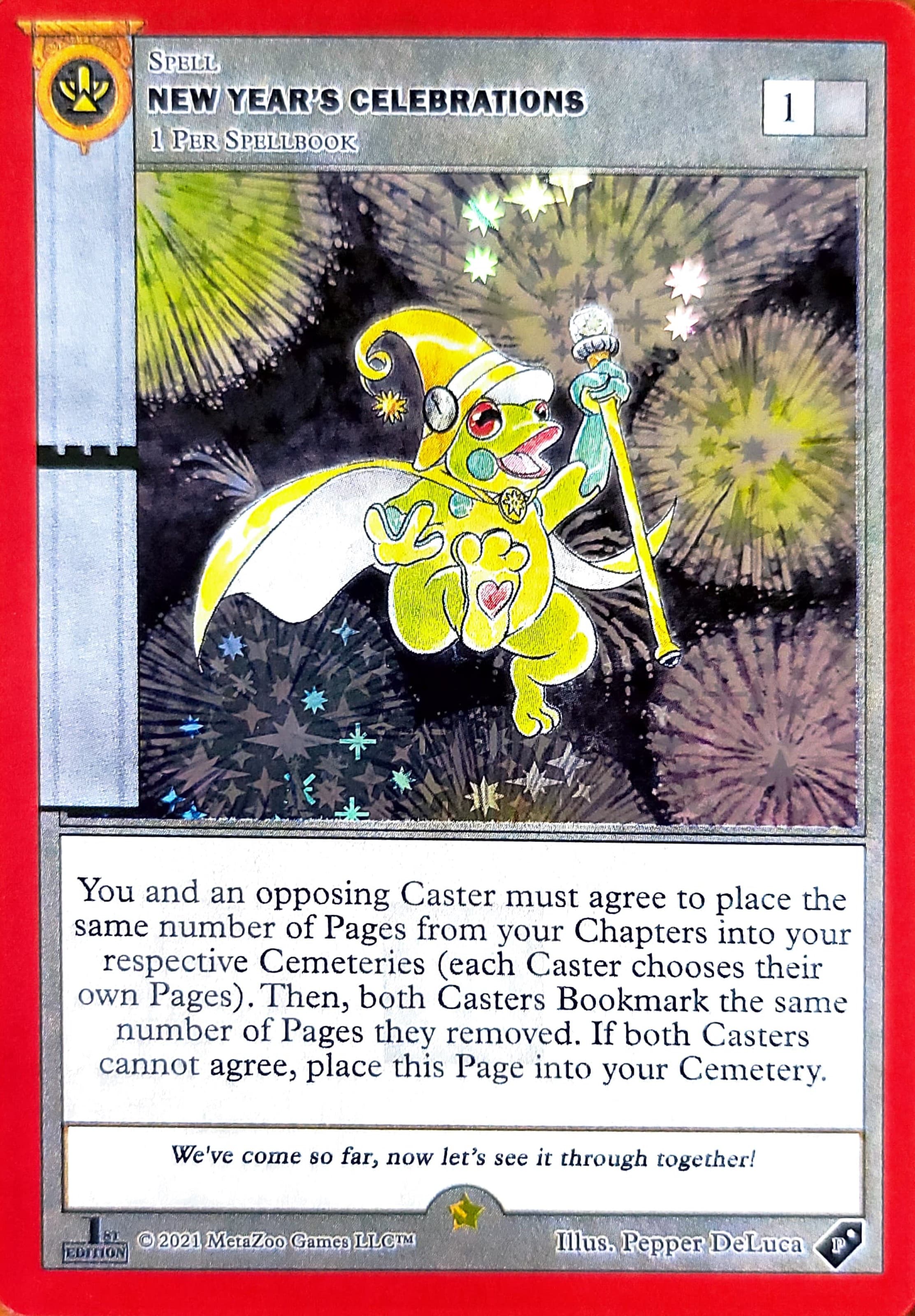 New Year's Celebrations (First Edition) — Holiday Promos card