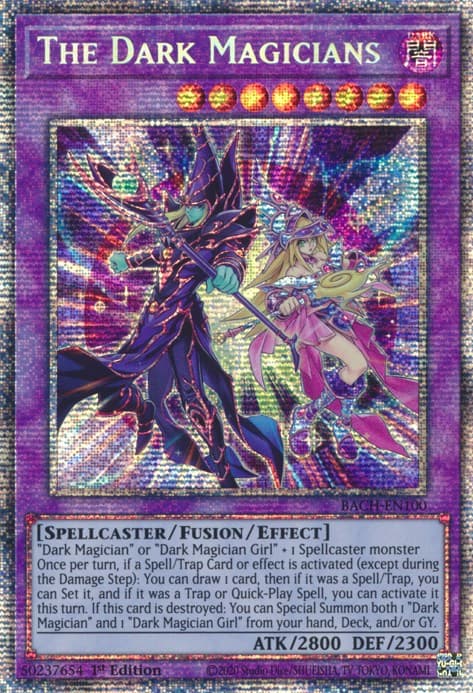The Dark Magicians (Starlight Rare) — Battle of Chaos card