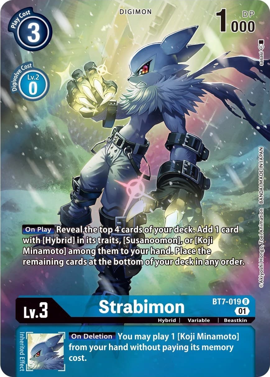 Strabimon (Alternate Art) — Next Adventure card