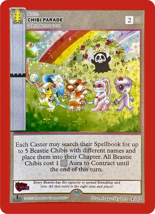 Chibi Parade — Valentine’s Day Holiday Box 2022 card