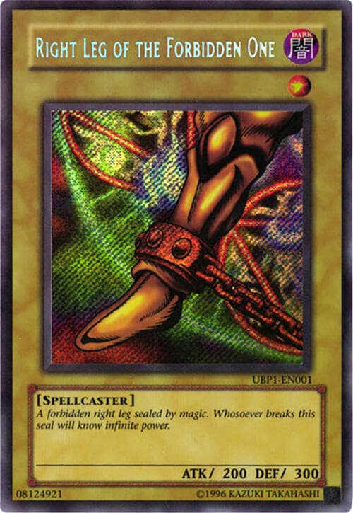 Right Leg of the Forbidden One — GX Ultimate Beginner's Pack 1 card