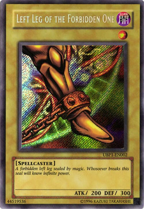 Left Leg of the Forbidden One — GX Ultimate Beginner's Pack 1 card