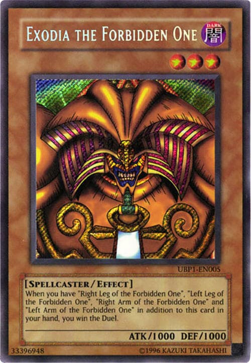 Exodia the Forbidden One — GX Ultimate Beginner's Pack 1 card