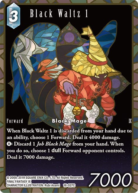 Black Waltz 1 (Full Art) — Emissaries of Light card
