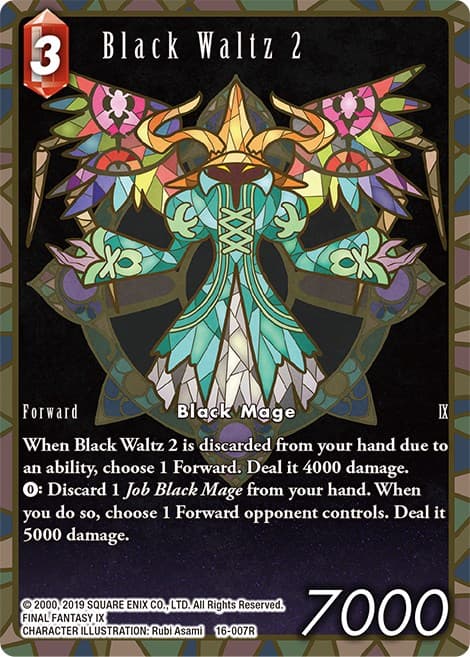 Black Waltz 2 (Full Art) — Emissaries of Light card