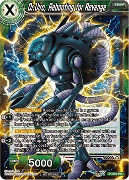 Dr. Uiro, Rebooting for Revenge (Tournament Pack Vol. 7) — Tournament Promotion Cards card