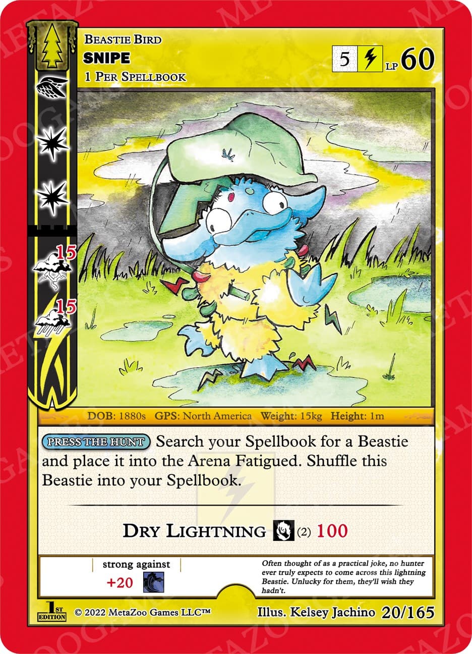 Snipe — Wilderness: First Edition card