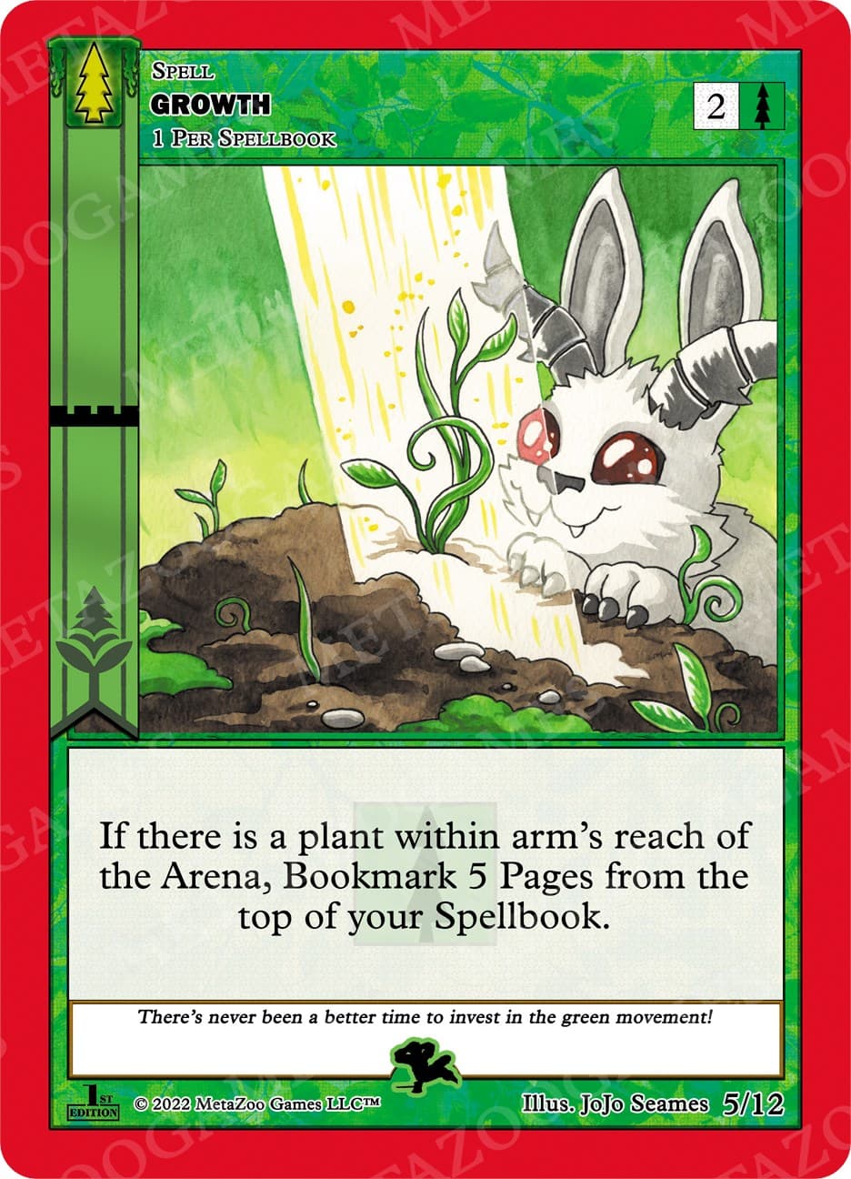 Growth — Wilderness: First Edition Tribal Theme Decks card
