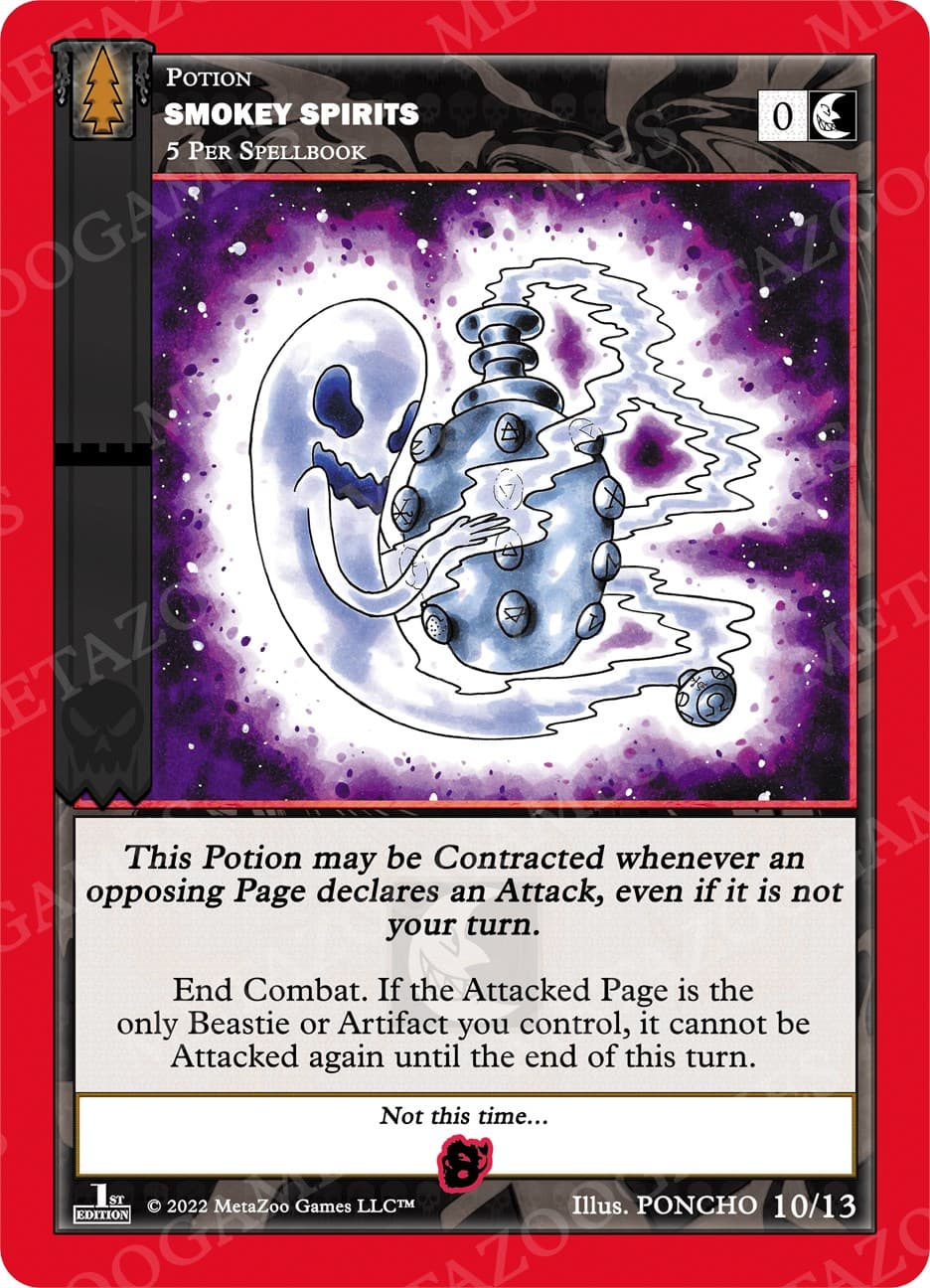 Smokey Spirits — Wilderness: First Edition Release Event Deck card