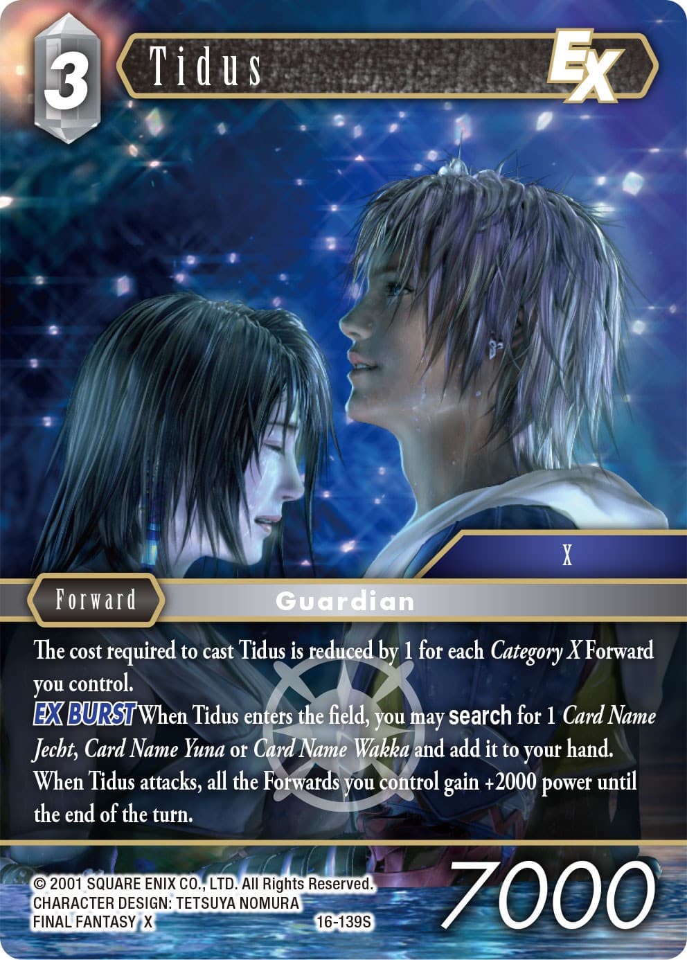 Tidus EX — Emissaries of Light card