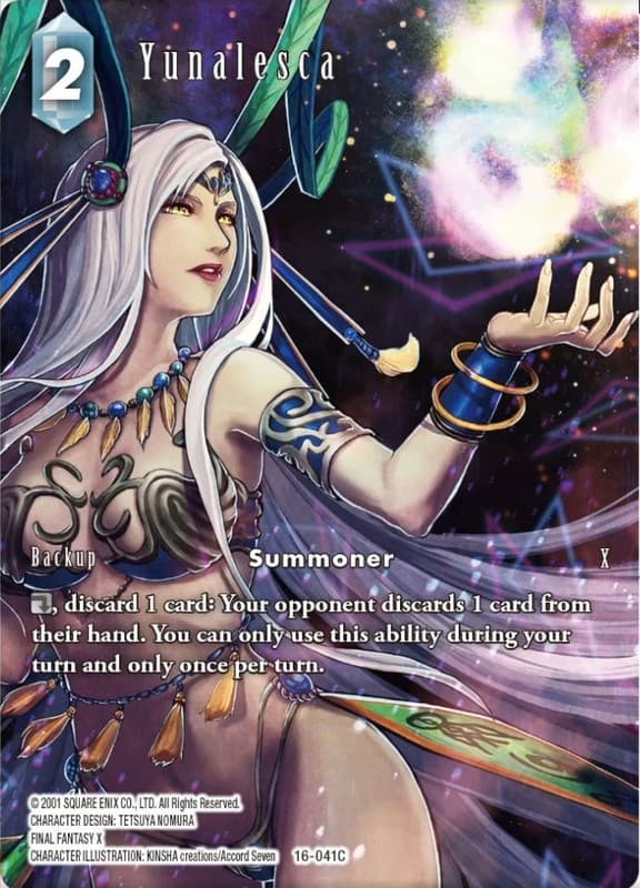 Yunalesca (Full Art) — Emissaries of Light card