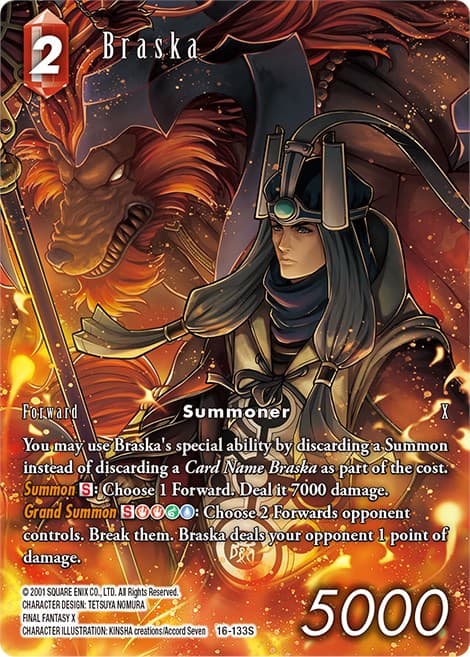 Braska (Full Art) — Emissaries of Light card