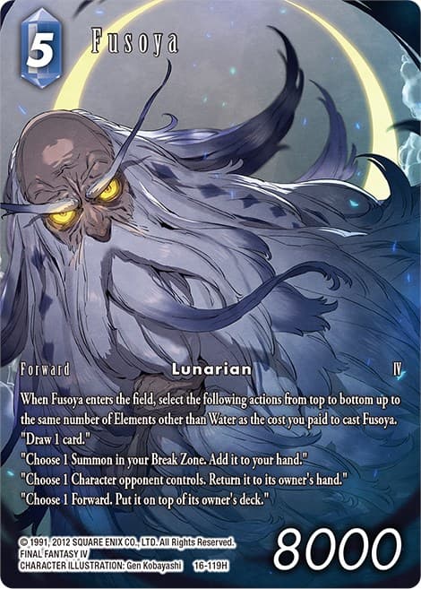 Fusoya (Full Art) — Emissaries of Light card