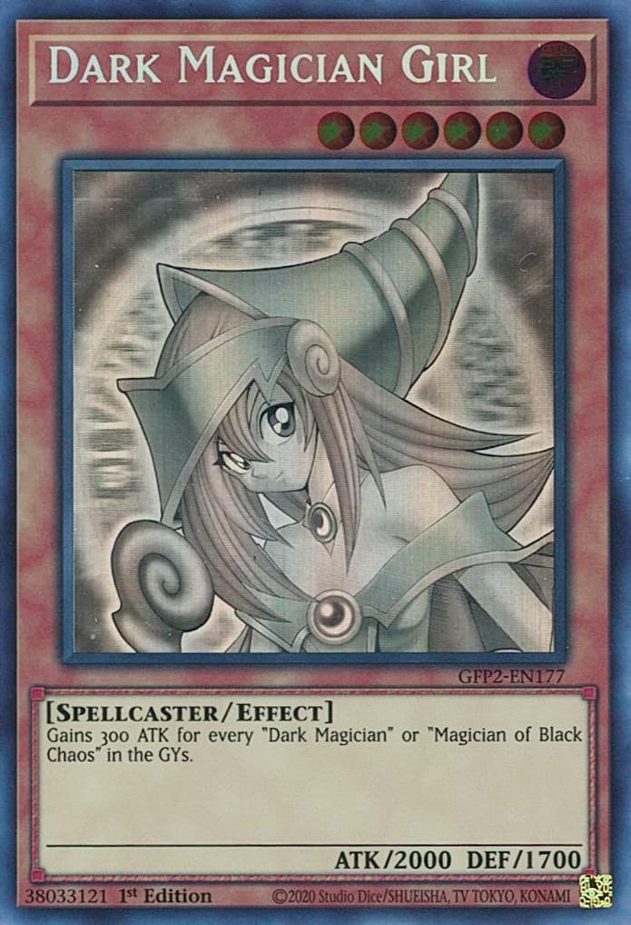 Dark Magician Girl (Ghost Rare) — Ghosts From the Past: The 2nd Haunting card