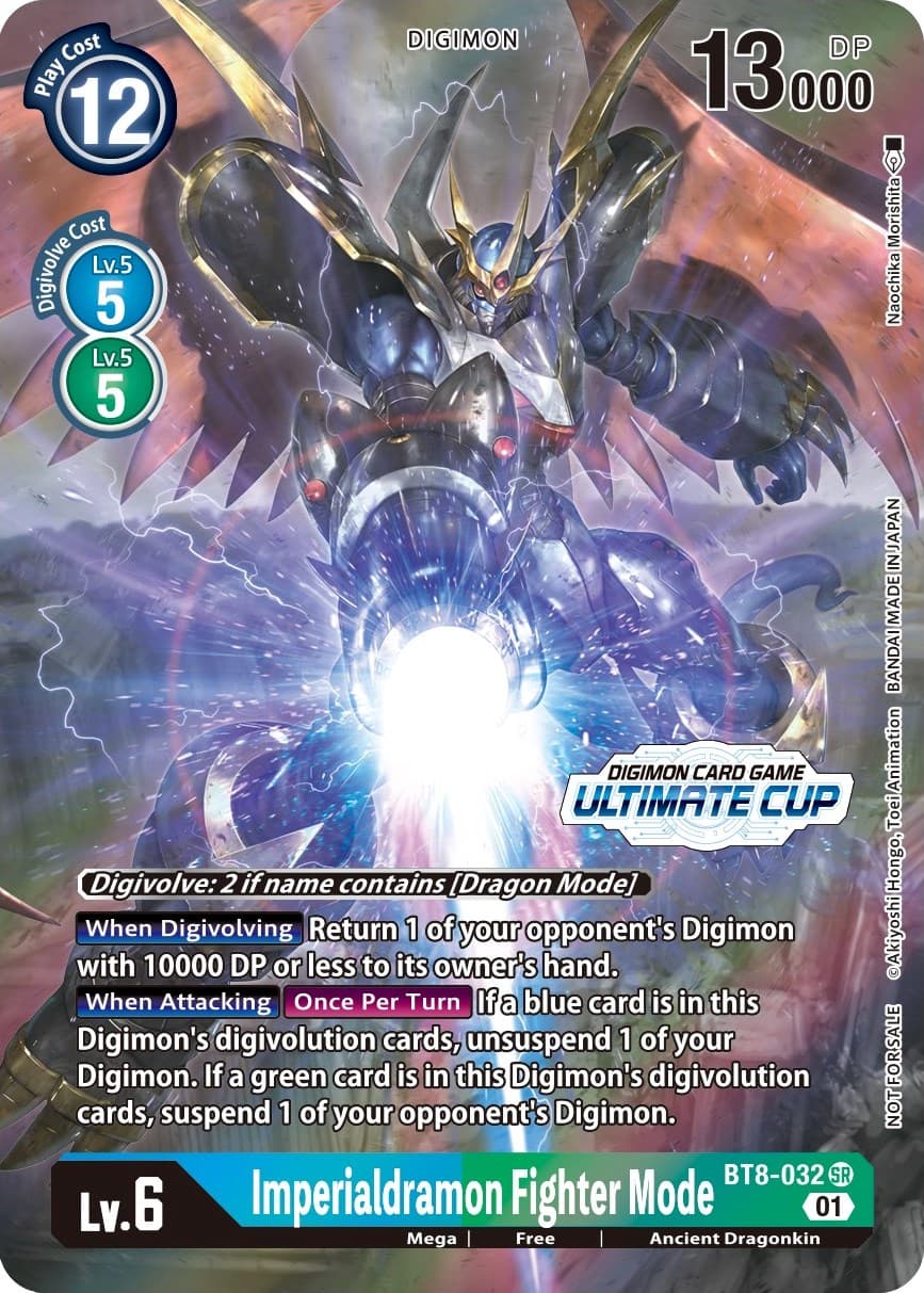 Imperialdramon Fighter Mode - BT8-032 (Ultimate Cup 2022) — New Awakening card