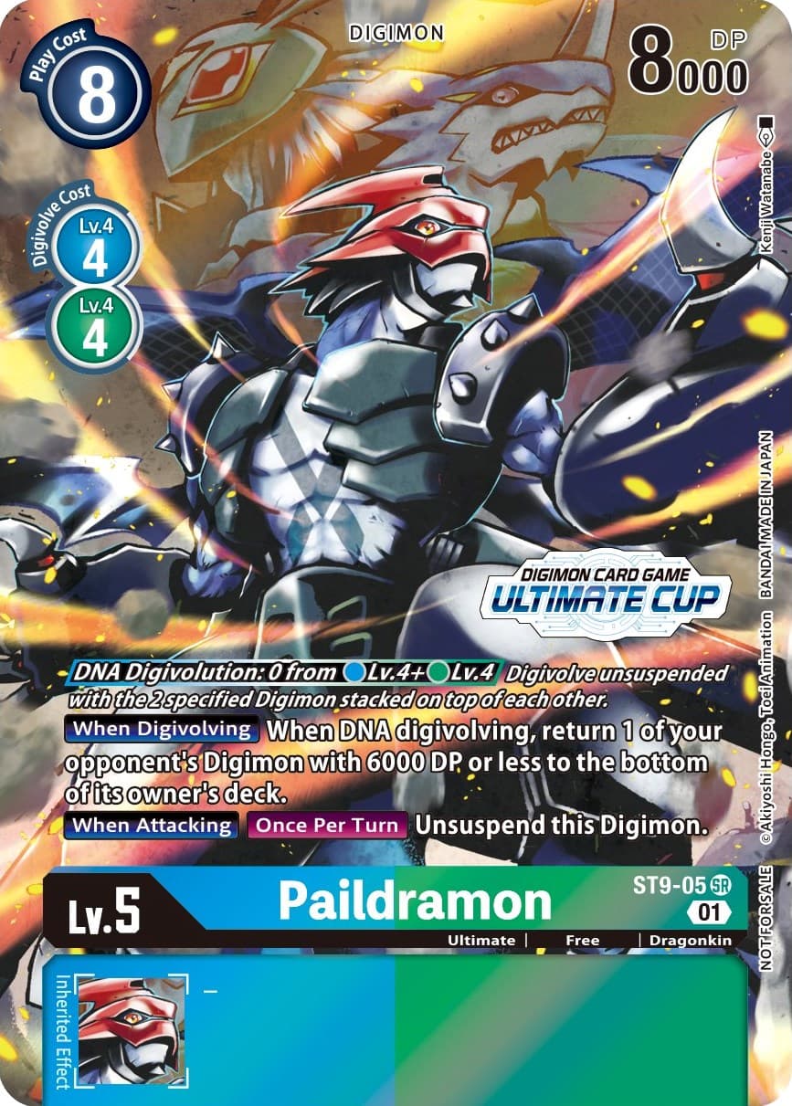 Paildramon - ST9-05 (Ultimate Cup 2022) — Starter Deck 09: Ultimate Ancient Dragon card