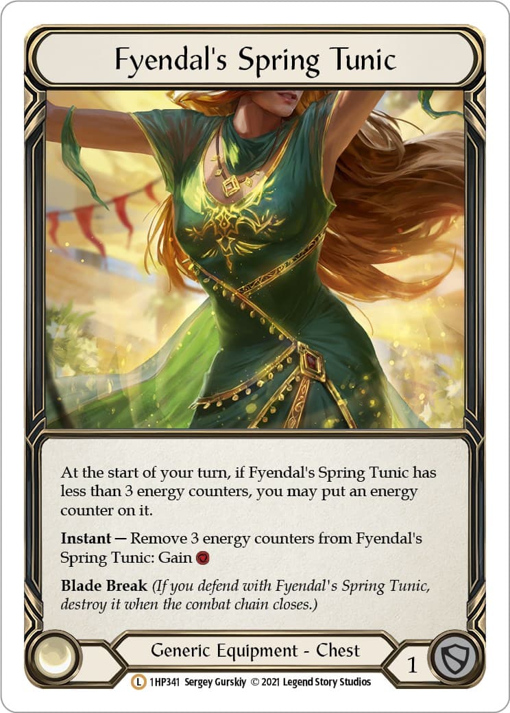 Fyendal's Spring Tunic — History Pack Vol.1 card