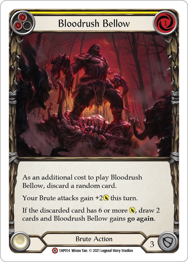 Bloodrush Bellow — History Pack Vol.1 card